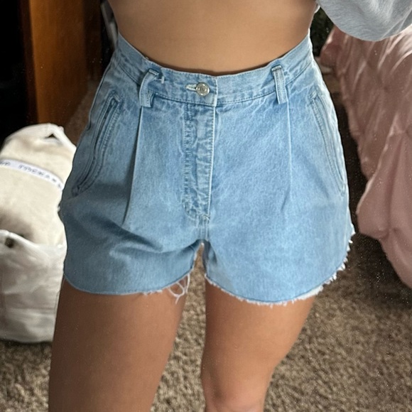 Vintage Jean Shorts - Picture 1 of 4